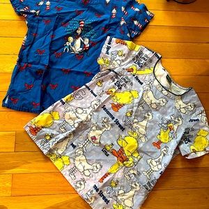 Cute cartoon scrubs!